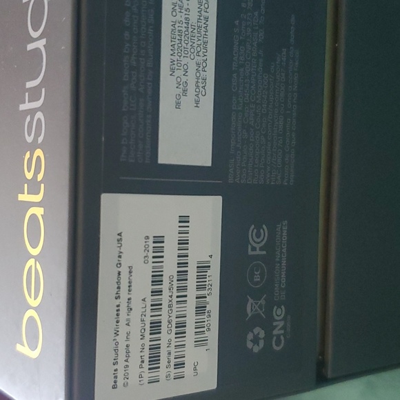 2 Beats By Dre Monster AND Beats Studio Wireless EMPTY Boxes ONLY - Picture 3 of 4